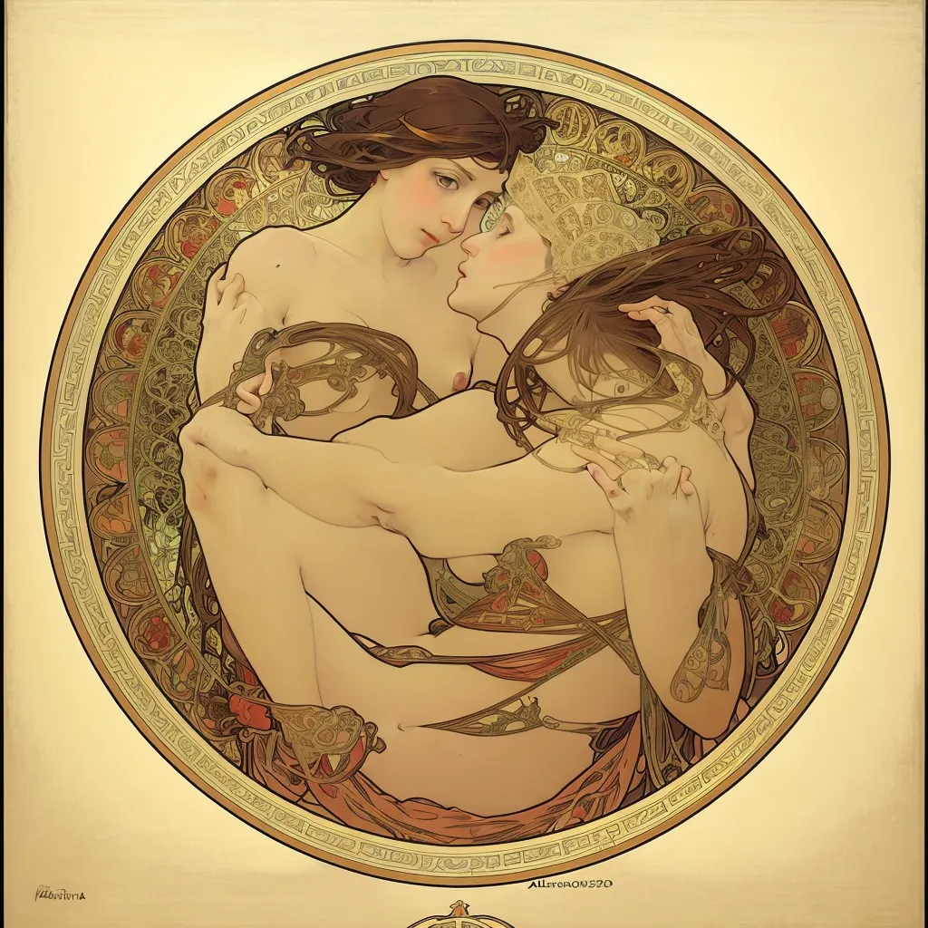 1896 - Zodiac - Alphonse Mucha 